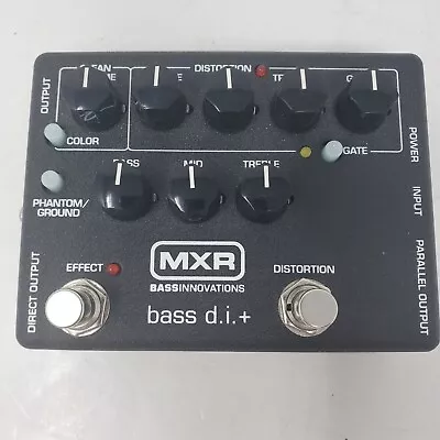 MXR M80 BASS D.I.+ Bass Innovations Guitar Effects Pedal Distortion Overdrive • $125