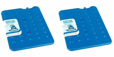 £5.99 • Buy 2 X Thermos Freeze Board Ice Pack Block 200g For Cool Bag Chill Box Cooler