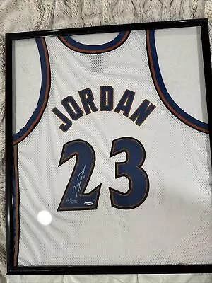 Michael Jordan Washington Wizards Signed White Jersey - Upper Deck COA • $4800