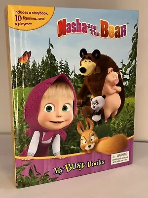 Masha And The Bear Busy Book • $17