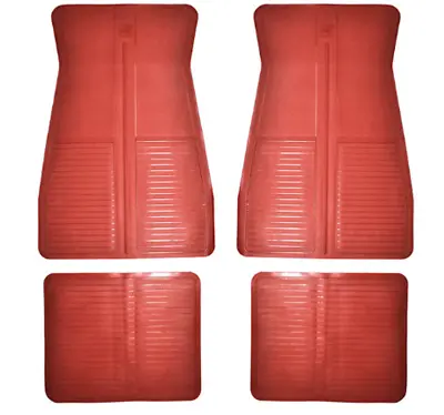 NEW  1978-1988 Chevrolet El Camino & Monte Carlo Floor Mat Set - Red • $109