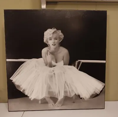 Marilyn Monroe Ballerina Sitting Milton H Greene 20 X 20 Black & White Poster • $45