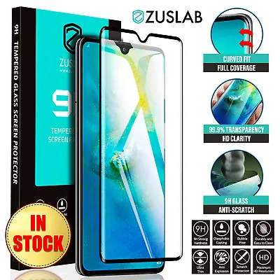For Huawei P30 Pro P40 Pro Mate 20 Pro Coverage Tempered Glass Screen Protector • $7.95