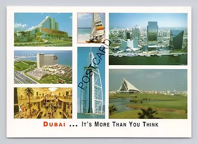 Postcard (U4) UAE Dubai It's More Than You Think Multi View • £5.99