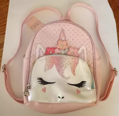 OMG Accessories Miss Gwen Pink Unicorn Glitter Backpack NEW *FREE SHIPPING* • $24.99