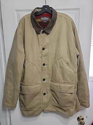 Vintage Woolrich Barn Coat Chore Field Mens Jacket Size XL • $35