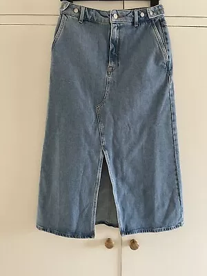 Selected Femme Split Denim Skirt EUR 36( Can Fit Size 10-12) • £50