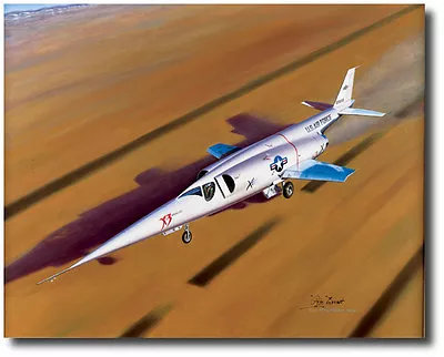 Lakebed Liftoff By Mike Machat - Douglas X-3 Stiletto - Pete Everest- Aviation • $95