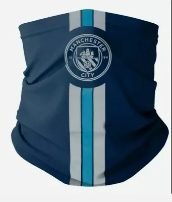 Manchester City Snood BUY 1 GET 1 FREE Face Covering Adult New • £10.99