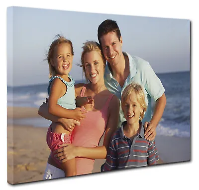 £22.95 • Buy Custom Personalized Photo Printed On Canvas MOUNTED READY TO HANG CANVAS PRINT