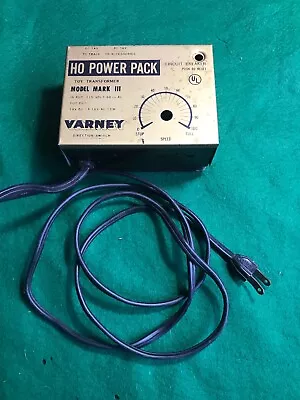 HO Scale Varney Transformer Parts Condition (OHON37122 • $1.53