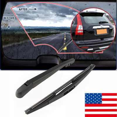 Rear Windshield Wiper Arm & Blade For Acura MDX 07-2020 Honda CR-V CRV 07-11 • $8.65