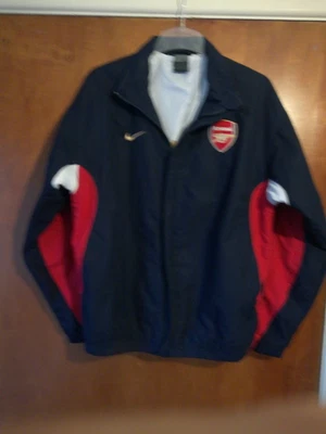 £19.99 • Buy Arsenal FC Nike Small Navy Tracksuit Top Possibly Early 2000's