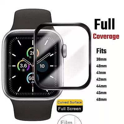 $4.99 • Buy Screen Protector For Apple Watch Series Ultra 8 7 SE 6 5 4 | 49 45 44 42 40 39mm