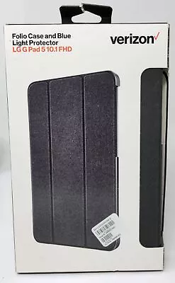 Verizon Folio Case For LG G Pad 5 10.1  FHD Black • $12.99