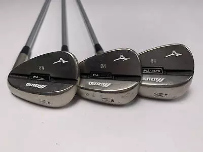 Mizuno MP-T4 Black Nickel Wedge Set 50* 6 | 54* 9 | 58* 10 KBS Tour Stiff RH • $94.23