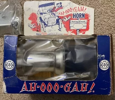 C12 Vintage Antique Hutchins 6-Volt Aooga Ahooga Ahoogah Horn - NOS! • $180.95