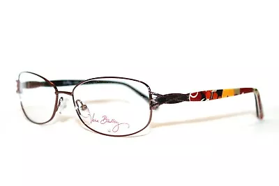 New Vera Bradley Vb Gail Bittersweet Brown Authentic Eyeglasses Woman 57-16-135 • $26.44