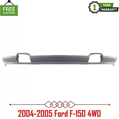 New Front Lower Valance With Tow Hook Holes Primed For 2004-2005 Ford F-150 4WD • $96