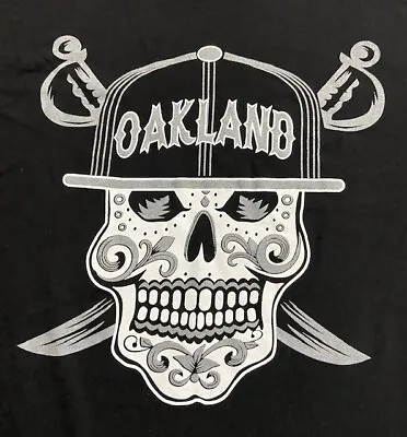 NWOT NFL Oakland Raiders T-Shirt Adult Size XL Short Sleeve Crew Neck Black • $19.75