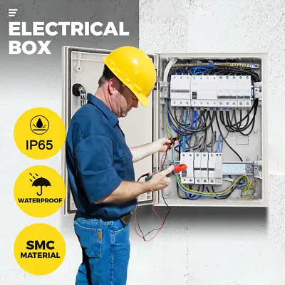 $82 • Buy Electrical Box Enclosure Junction Project Case Cabinet Switchboard Waterproof