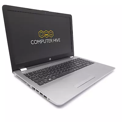 HP 250 G6 15.6  Laptop Intel Core I7-7500U @ 2.70GHz 8GB DDR4 RAM 256GB SATA SSD • £129.99