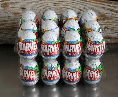 MARVEL HEROES 2008 NEW Box 12 Eggs UNOPENED TOYS Ferrero Kinder Surprise Landrin • £11.99