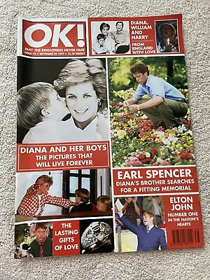 OK! Magazine Diana May The Brightness Never Fade Issue 78 - Sept 26 1997 • £2.99