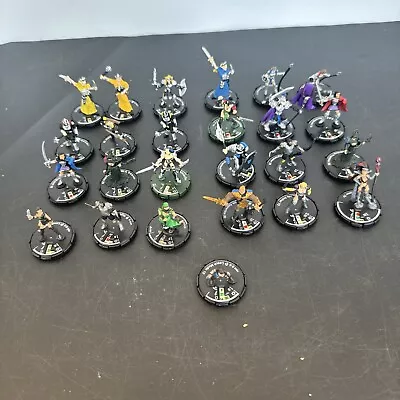 Wizkids Mage Knight Lot 25 FIGURES MIXED LOT OF FACTIONS (MK37) • $39.95
