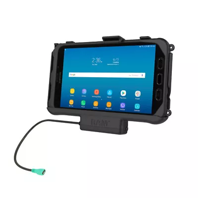 RAM Powered Dock/Holder For Samsung Tab Active3  Tab Active2 Tab Active8.0 • £90.42