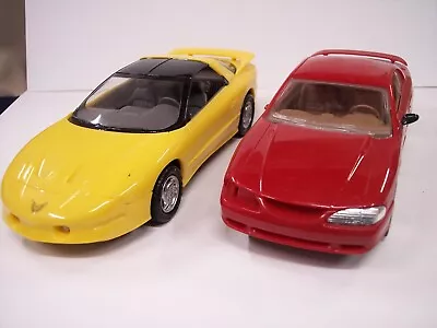 1993 Firebird And 1996 Ford Mustang Dealer Promo Models         Ms2-3 • $19.95