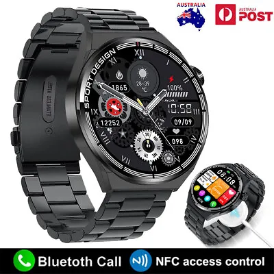 $62.99 • Buy Smart Watch Men Waterproof Heart Rate Monitor Fitness Tracker For Android Phones