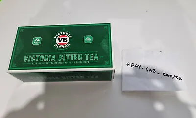 Victoria Bitter Tea - ( VB Tea ) Full Unopened Box Of 24 VB Tea Bags - Very Rare • $99