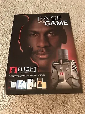 Vintage 1998 MICHAEL JORDAN FLIGHT COLOGNE Poster Print Ad 1990s RARE • $7.99