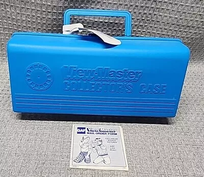 Vintage GAF View-master Collector's Case Blue • $50