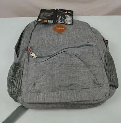 $16.96 • Buy LOKASS Men Women Travel USB Charging Backpack Laptop College School Bag