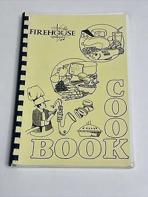 Firehouse Cookbook Newburyport Massachusetts Spiral Paperback • $12