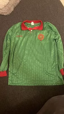 Morocco  Soccer Jersey Vintage Adidas Long Sleeve Size L Shirt Maroc Men’s • $200