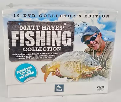 Matt Hayes Fishing Collection 10 DVD Collectors Edition Box Set New And Sealed • £24.95