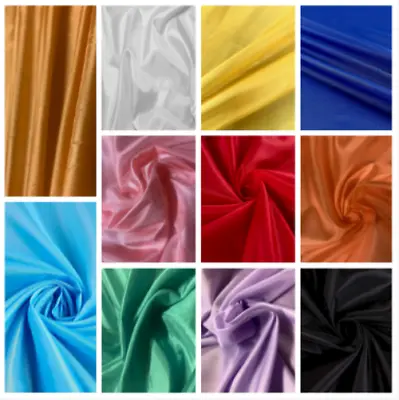 Polyester Lining Fabric Silk Habotai Fabric 60  Wide - By The Yard • $4.99