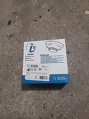 Brand New System Sensor 4W-B I3 Series 4-wire Photoelectric Smoke Detector • $30