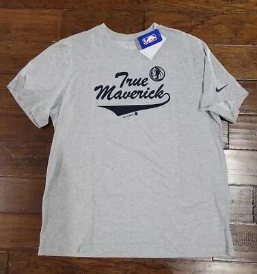 NIKE MENS NBA DALLAS MAVERICKS MANTRA  TRUE MAVERICK  SHIRT Size 2XL DA6240 063 • $31.88