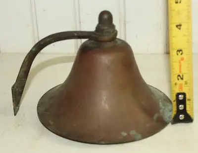 $40 • Buy A) Vintage Bell Copper Wall Mounted