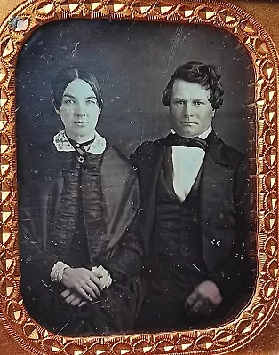 Daguerreotype Of A Couple • $21.50