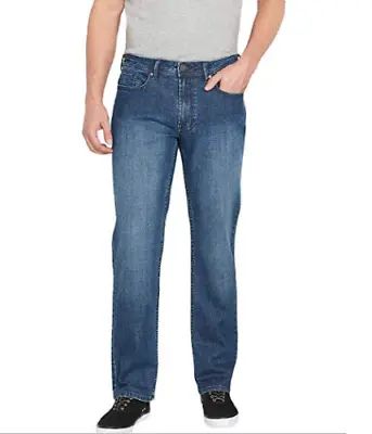 Buffalo David Bitton Men's Jackson With Repreve  Straight Stretch Jeans Blue • $24.75