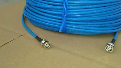 BELDEN 1505A RG-59 HDTV SDI  Video  4.5GHZ  BNC Male To BNC Male  Cable  50  FT  • $32
