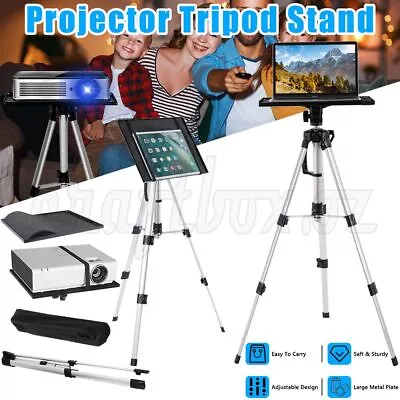 $39.99 • Buy Tripod Stand For Projector Laptop Adjustable Floor Laptop Stand Holder With Tray