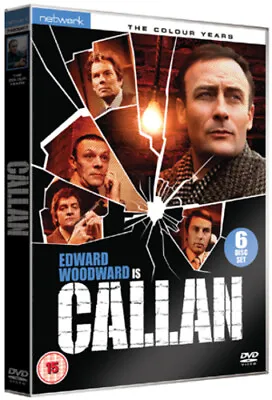 Callan: The Colour Years DVD (2010) Edward Woodward Cert 15 6 Discs Great Value • £14.99