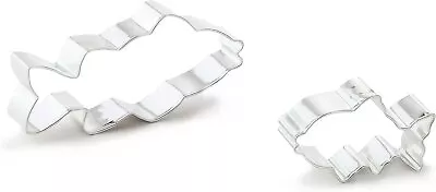 Bakerpan Stainless Steel Fish Cookie Cutter - Set Of 2 • $9.38