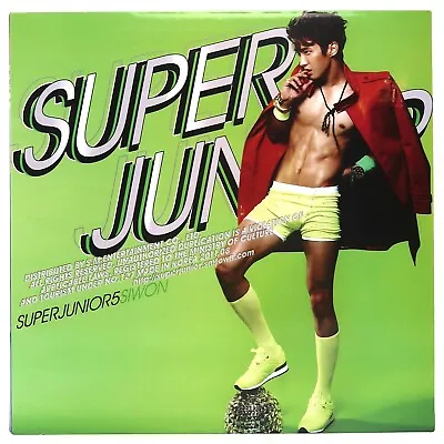 Super Junior - 5 - Mr. Simple Siwon Version K-Pop 2011 • $60